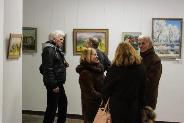 До виставки долучилися четверо калуських художників | Фото: Артур Єфремов