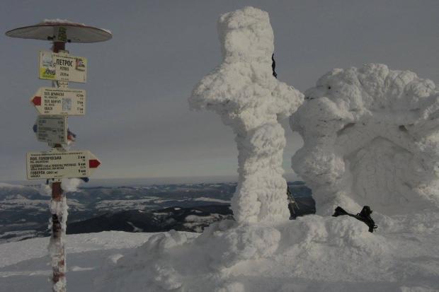 Франківчанам навіть вдавалося при дужому морозі не тільки борщ варити, але і світлини робити | Фото: Ірина Гищук