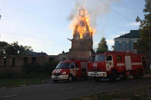 Калуська Ратуша згоріла у 2013 році | Фото: Архів "ВІкон" 