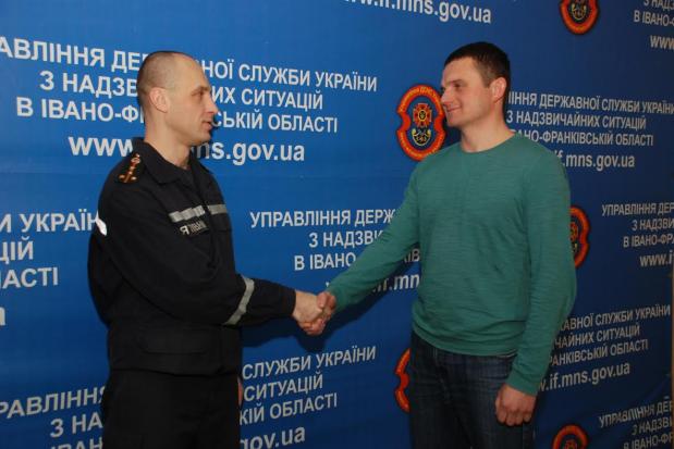 Порятунок Андрія Зеркевича є для нього справжнім дивом | Фото: Управління ДСНС в області