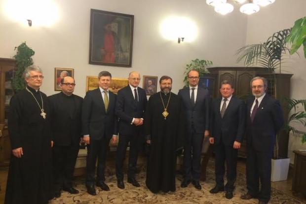 Питання будівництва пам&rsquo;ятника у Польщі обговорював глава УГКЦ Святослав Шевчук разом із українською делегацією | 