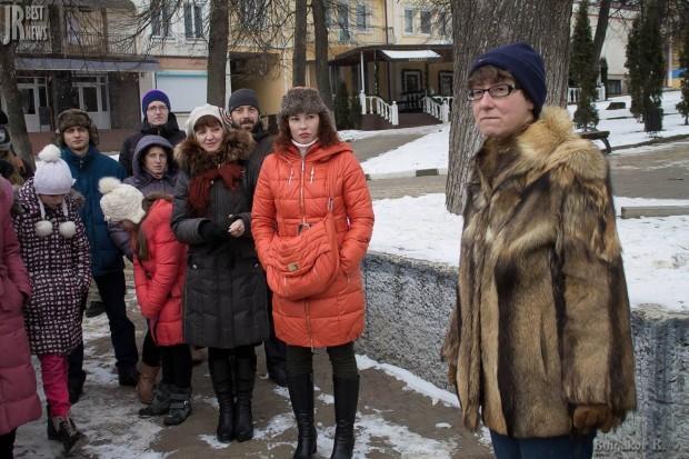 Традиційно екскурсію провела директор музейно-виставкого центру Калуша Уляна Паньо | Фото: Наталія Кожура