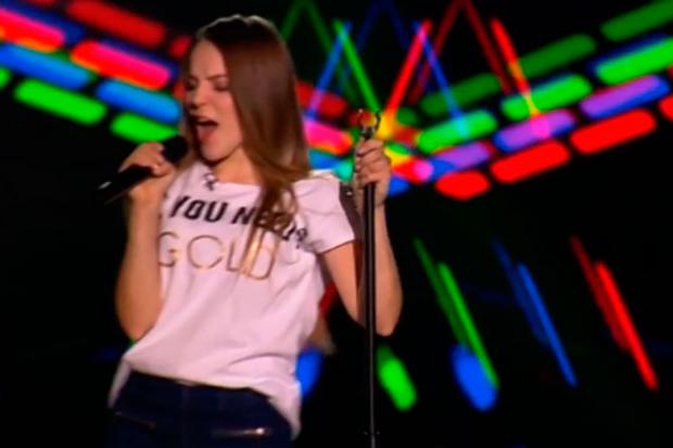 Христина Олексин візьме участьу  "сліпому" відборі у музичному шоу "Голос країни" | Фото: Скрін з ві