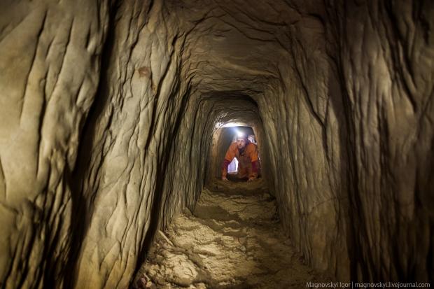 Ігорю Магновському вдалося потрапити всередину прикарпатських копалень