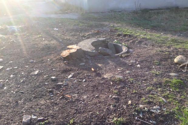 Так виглядає ділянка на вулиці Підвальна