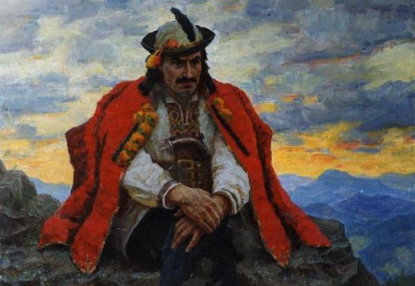 Роман Свередюк "Олекса Довбуш". Народився герой переказів та пісень в селі Печеніжині Коломийського повіту 170