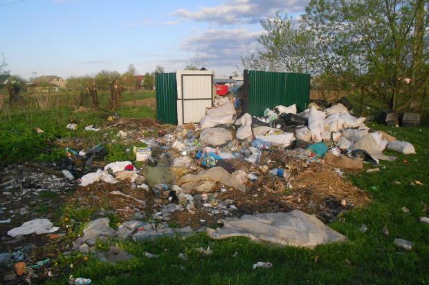 Нижній Струтин від сміття перед Великоднем не прибирають | Фото: Галина Самілів/Facebook