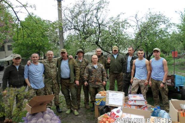 Львівські десантники отримали допомогу із Калуша, за яку щиро дякують  | Фото: Марія Паливода/Facebook