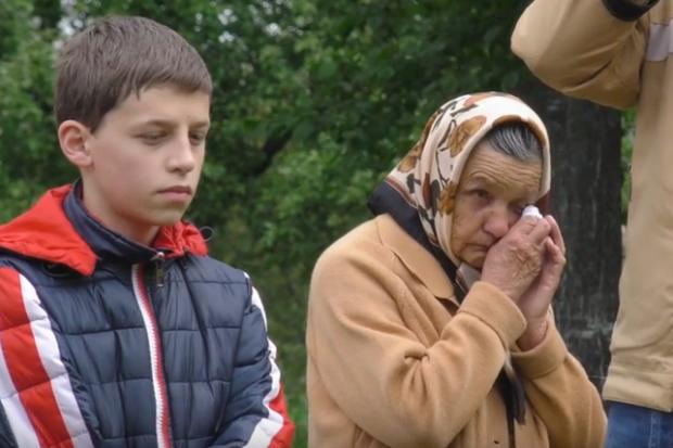 На Пагорбі Слави відбувся мітинг-реквієм &laquo;Спасибі, солдате, за подвиг століть&raquo; | Фото: Скрін з відео