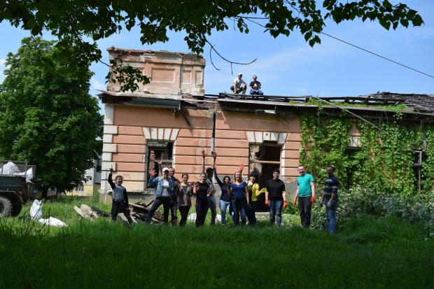 Команда калушан, яка здійснила "Велике прибирання" | Фото: Наталія Захарова