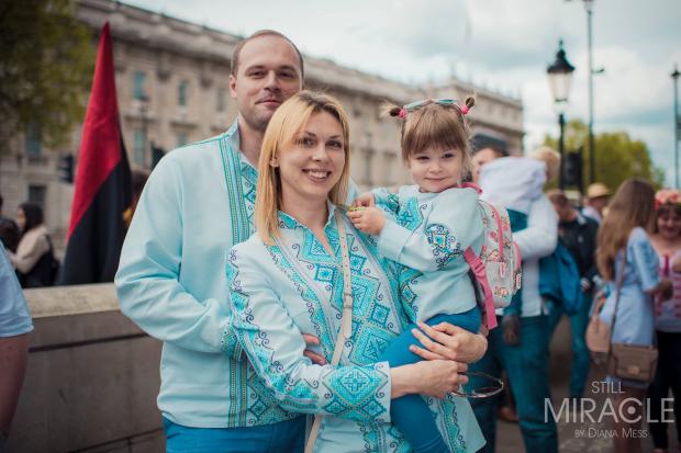 Цьогоріч у Лондоні зібралася рекордна кількість учасників Маршу у вишиванках