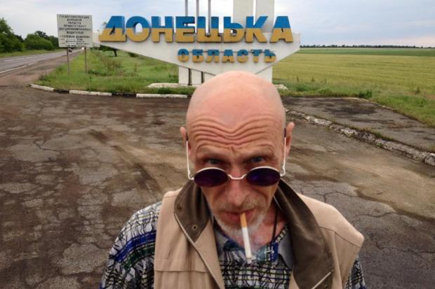 Юрко Іздрик у рамках всеукраїнського туру побував на Донеччині | Фото: юр іздрик/Facebook