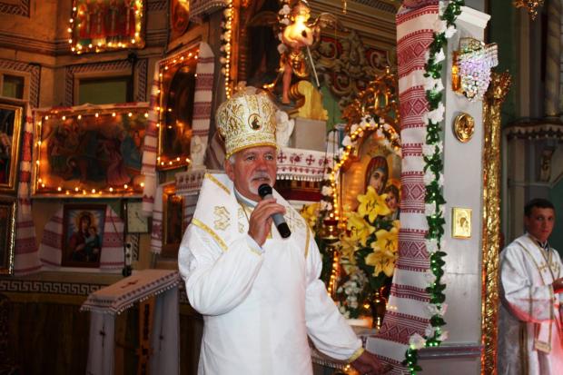 Привітати вірян завітав Архієпископ і Митрополит Івано-Франківський Кир Володимир
 | Фото: ugcc.if.ua