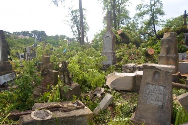 Знищені надгробки будуть відновлені коштом міського бюджету