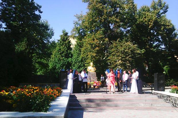 У Калуші також вшанувала пам'ять Івана Франка | Фото: Музейно - виставковий центр м. Калуша