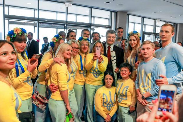  
Зустріч Президента з олімпійською та паралімпійською збірними України