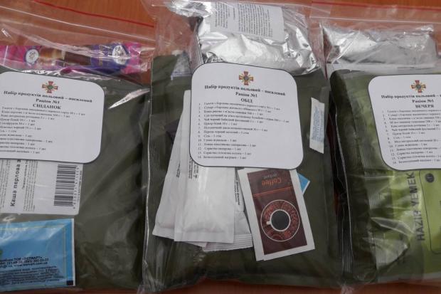 Міноборони представило нові зразки сухих пайків для військових
 | Фото: unian.ua