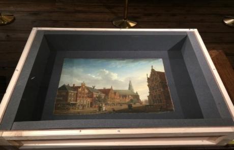 14 квітня 2016 року в СБУ повідомили про виявлення чотирьох картин