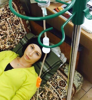 Мар`яна Гавриляк пройшла новий курс хіміотерапії