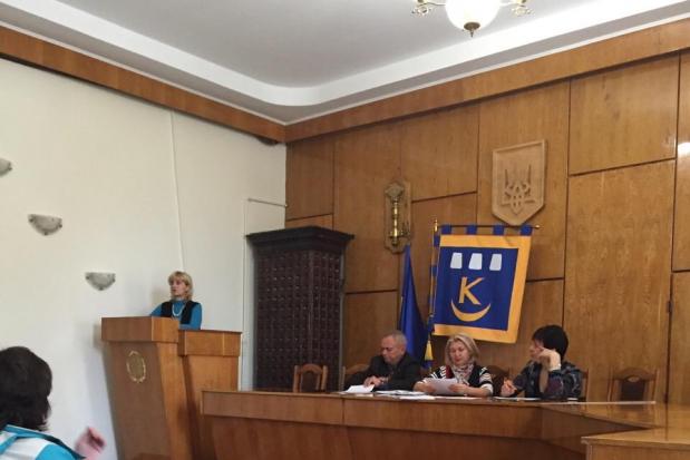 Семінар-нарада відбулася з ініціативи заступника міського голови Руслани Вайди | Фото: Калуська міська рада