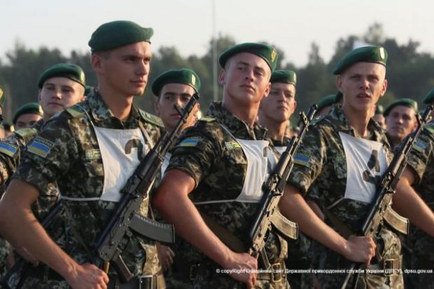 Ілюстрація. Донеччани масово привітали прикордонників з Днем захисника України 