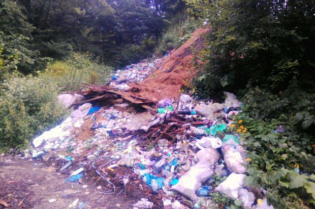Стихійні сміттєзвалища на Косівщині загрожують екологічною катастрофою
