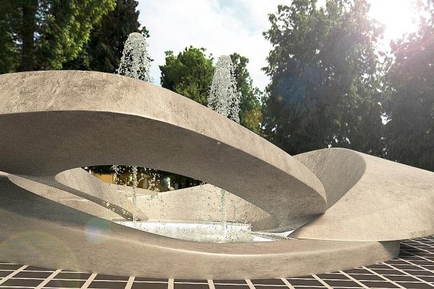 У Калуші може з'явитися фонтан у вигляді маку. | Фото: TEXTURA