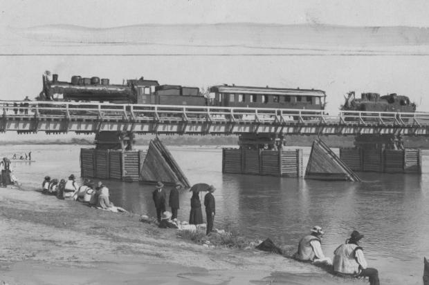 На фото показано першу в місті колію | Фото: Роберт Ерік