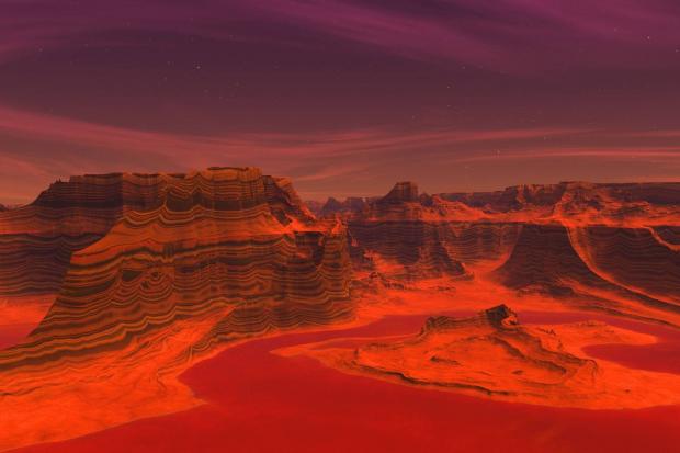 Людей мають намір висадити на Марс 2031 року. Тренування екіпажу стартують 2018-го.