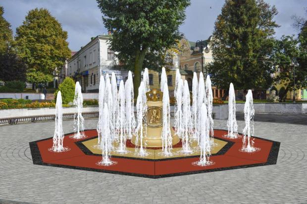 Пропонується встановити фонтан на площі Героїв із дзвоном посередині