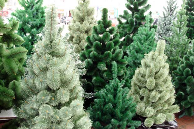 Штучні ялинки впевнено стають  альтернативою живим у помешканнях багатьох людей