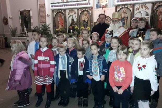 До вихованців недільної школи собору прийшов святий Миколай
 | Фото: sobor-kalush.com.uа