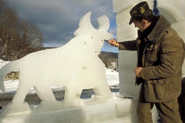 Сьогодні мешканці Соколівки чекають у льодове містечко туристів та гостей | Фото: artpole.org