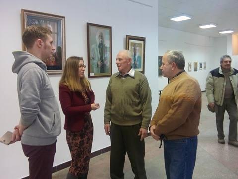 Виставку художників із Долинщини можна буде переглянути у Калуші впродовж місяця | Фото: Тетяна Кіндюх