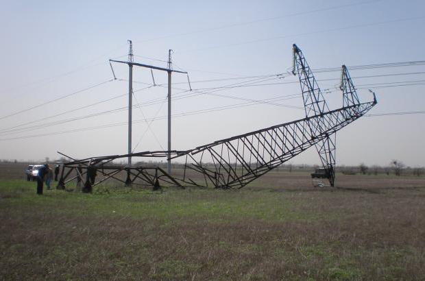 Ілюстрація. Якби лінія була під напругою, Верховинщина б залишилася без світла на невизначений термін