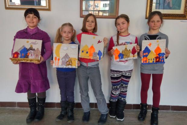 Бачення міста в дитячих очах, виявилося різнобарвним та яскравим | Фото: Музейно - виставковий центр м. Калуша