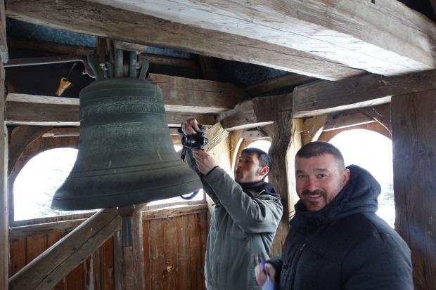 У дослідницькій поїздці за дзвонами Фельчинських взяли участь Василь Фіцак, Олександр Коваль та Віктор Павлів