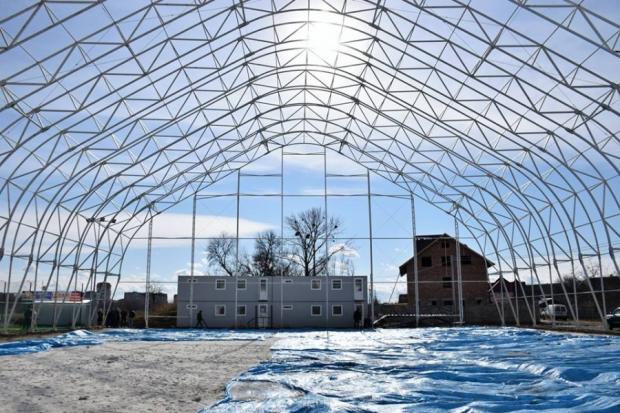 В Івано-Франківську будують багатофункціональний спорткомплекс | Фото: gk-press.if.uа