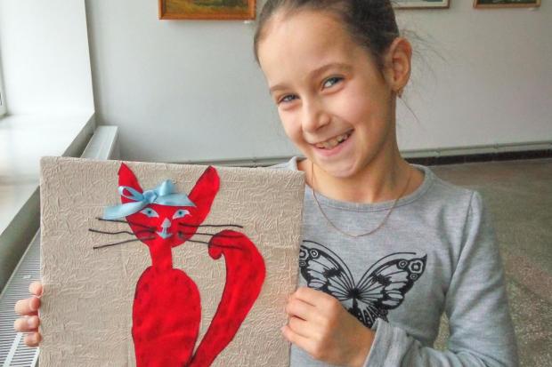 У Калуші для дітей провели майстер-клас з виготовлення атлікацій з тканини | Фото: Музейно-виставковий центр Калуша