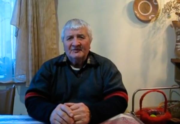 У свої 87 Роман Єрис напам'ять 12,5 хвилини безперестанку читає Шевченка