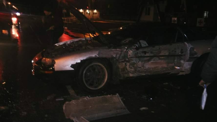 В результаті ДТП постраждали дві автівки