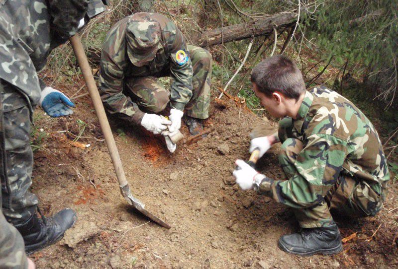 Ілюстрація. За документальними свідченнями, на кладовищі було поховано 70 осіб, проте очевидці говорять про понад сотню 