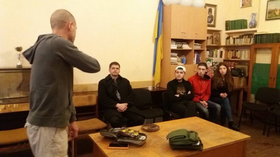 Віталій Поліщук навчав калушан азам надання медичної допомоги