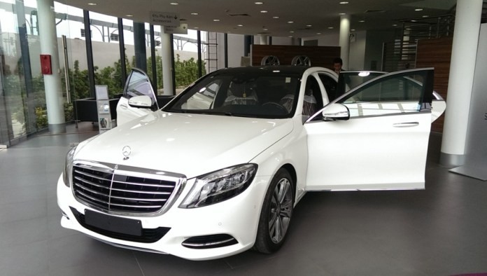 Ілюстрація, Так виглядає Mercedes S500L 2015