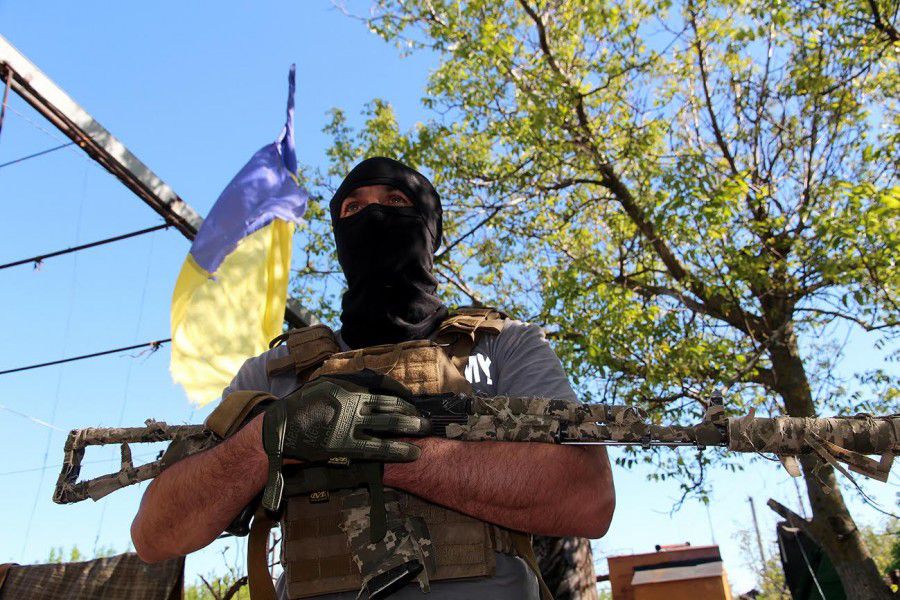 Противник намагається витягнути українських бійців на бій, обстрілюючи їх з різних видів озброєння | Фото: Тарас Грень