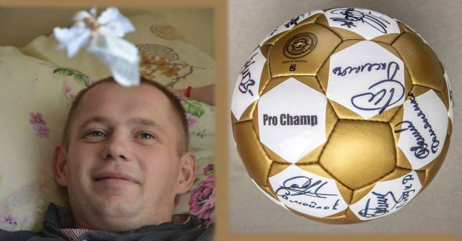 Волонтери організовують благодійний аукціон на підтримку Олега Івахнюка