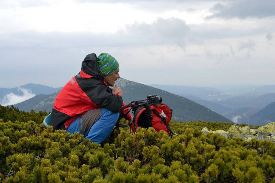 Пошуки рятувальника увінчалися успіхом &mdash; дівчину, яку розшукували тиждень, Віктор знайшов | Фото: Марина Рябченко