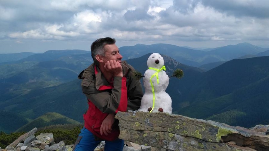 На Грофі досі можна ліпити сніговиків