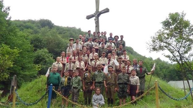 Учасники табору провели пластовий фестиваль патріотичної пісні на честь 110-річчя Романа Шухевича та 25-річчя відродженн