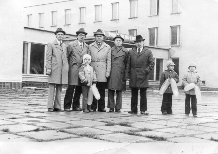 Будівничі ЗОШ №3: головний архітектор міста Дмитро Вікторенко, головний інженер &laquo;Діпроміста&raquo; Валерій Шурховс